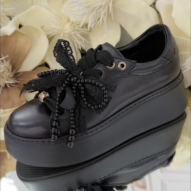 Sneakersy Chebello czarne