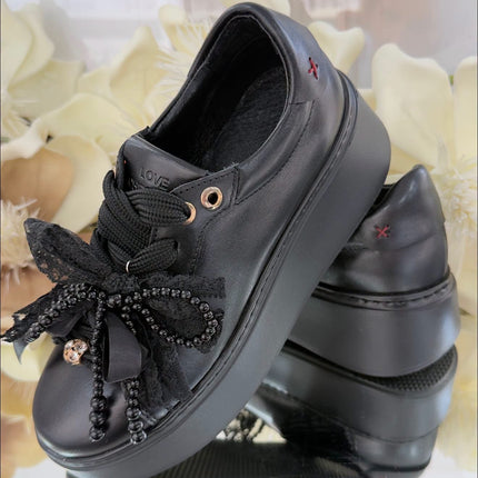 Sneakersy Chebello czarne