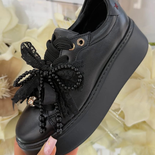 Sneakersy Chebello czarne