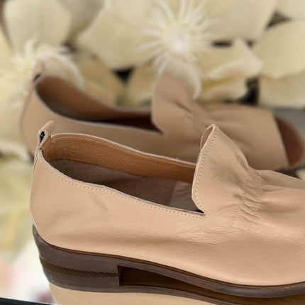 Sandały damskie Promoda skórzane beżowe – komfort i elegancja
