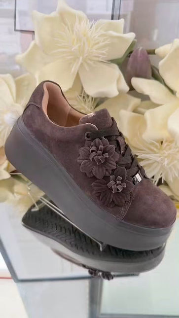 Sneakersy Filippo brązowe