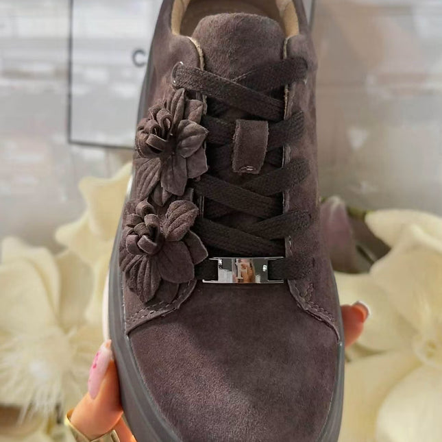 Sneakersy Filippo brązowe