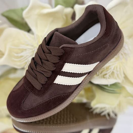Sneakersy brązowe