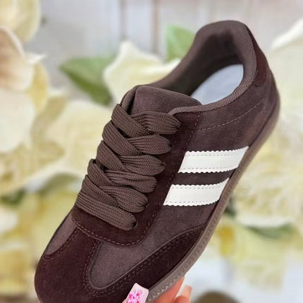 Sneakersy brązowe