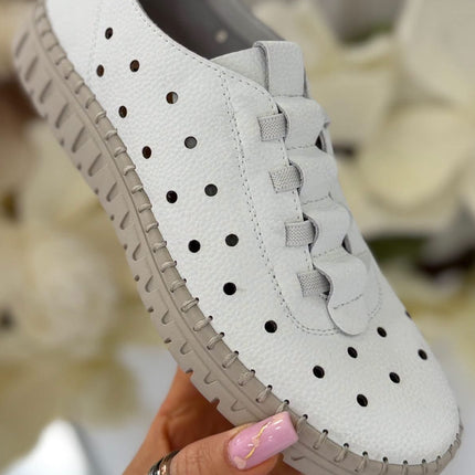Filippo – Damskie Sneakersy ze Skóry Naturalnej