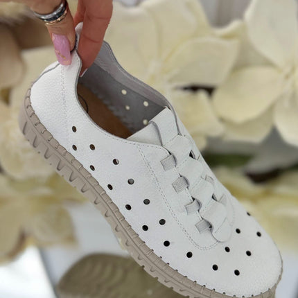 Filippo – Damskie Sneakersy ze Skóry Naturalnej