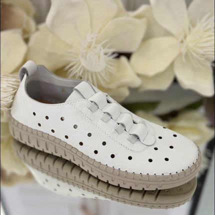 Filippo – Damskie Sneakersy ze Skóry Naturalnej