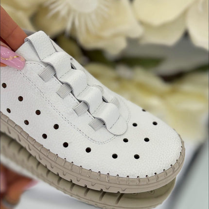 Filippo – Damskie Sneakersy ze Skóry Naturalnej