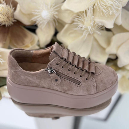 Goodin Damskie Sneakersy Skórzane
