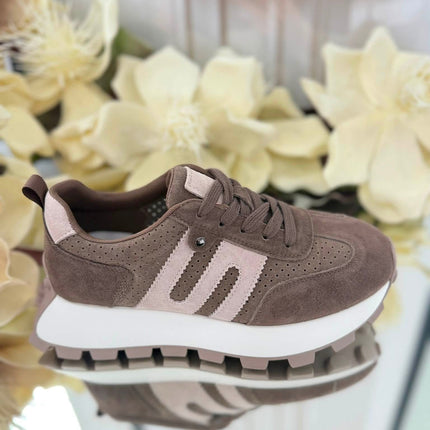 Goodin – Damskie Sneakersy ze Skóry Naturalnej