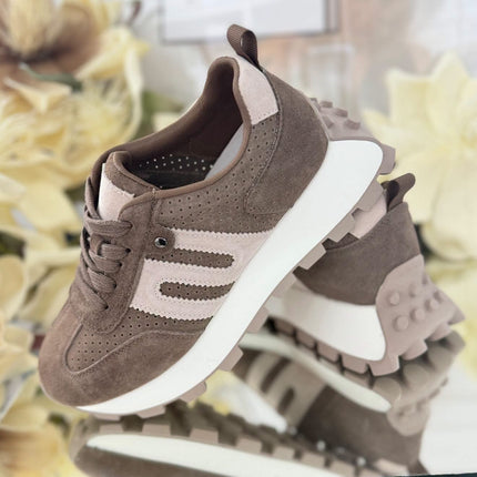 Goodin – Damskie Sneakersy ze Skóry Naturalnej