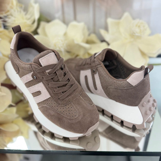 Goodin – Damskie Sneakersy ze Skóry Naturalnej