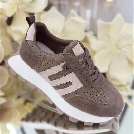 Goodin – Damskie Sneakersy ze Skóry Naturalnej