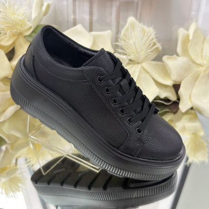Evento – Damskie Sneakersy ze Skóry Naturalnej