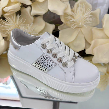 Skotnicki – Damskie Sneakersy ze Skóry Naturalnej
