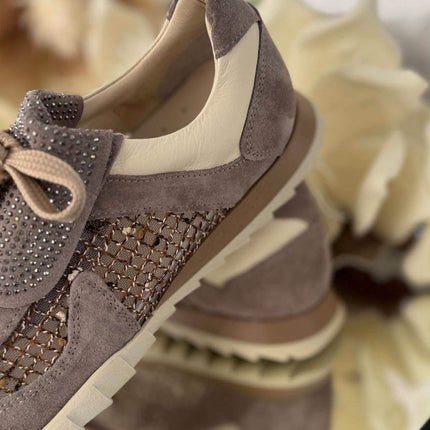 Boccato – Damskie Sneakersy ze Skóry Naturalnej