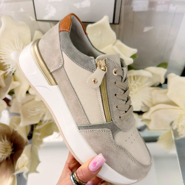 Evento – Damskie Sneakersy ze Skóry Naturalnej