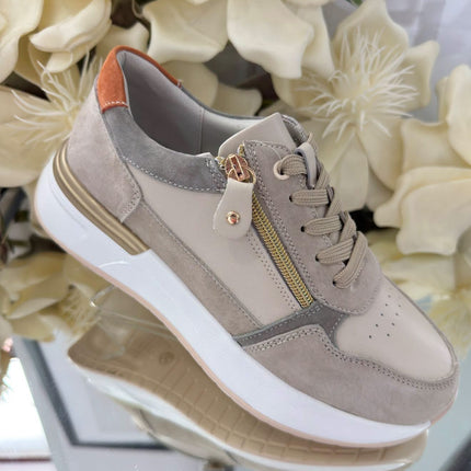 Evento – Damskie Sneakersy ze Skóry Naturalnej