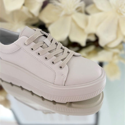 Evento – Sneakersy Damskie ze Skóry Naturalnej