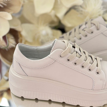 Evento – Sneakersy Damskie ze Skóry Naturalnej