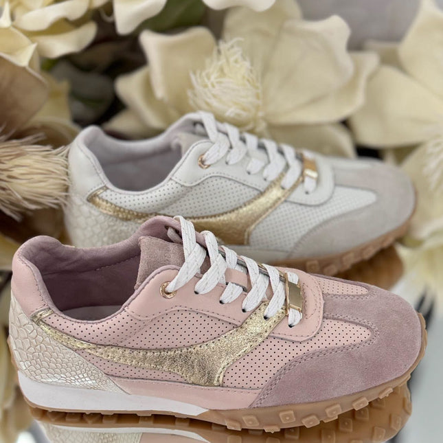 Goodin – Damskie Sneakersy ze Skóry Naturalnej